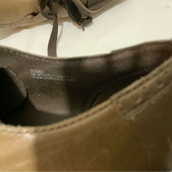 Born Women's Banbury Fringe Moc Boots Size 9 Natural Tan Nubuck Heeled W02016 - Picture 11 of 14